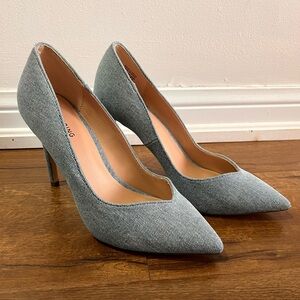 Women's Denim Heels Size 8.5